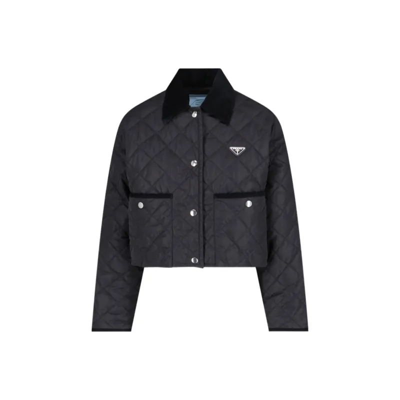 PRADA Quilted Re Nylon Jacket-0