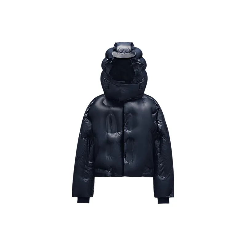 Moncler Women'ss Klolk Short Down Jacket Night Blue-0
