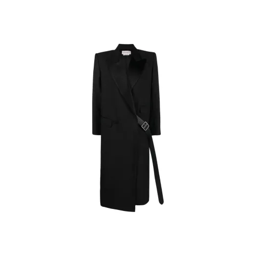 Alexander McQueen Belted Double breasted Coat