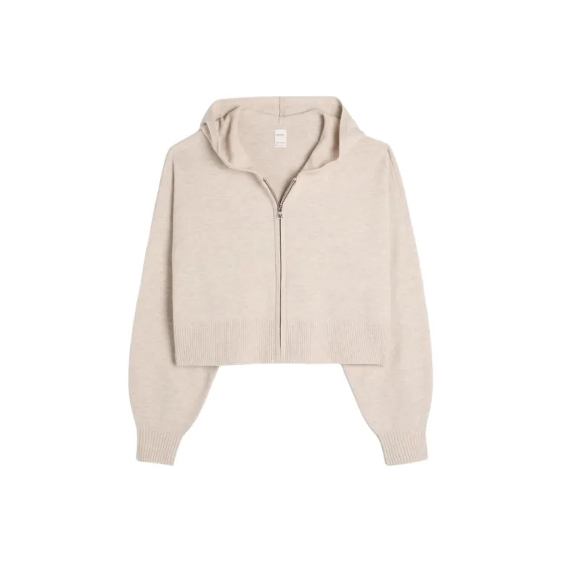 Hollister Jackets Coats Women's Ivory White-0