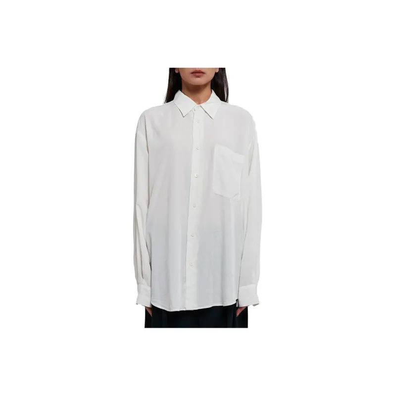 Lemaire Relaxed Shirt 'Lily White'-0