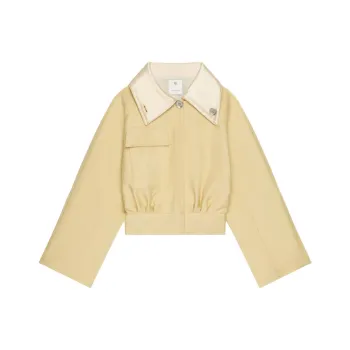 GIVENCHY FW24 Jackets Coats Women's Yellow