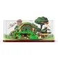 Integrated Back Panel Extension Design Display Case | Building Blocks Not Included