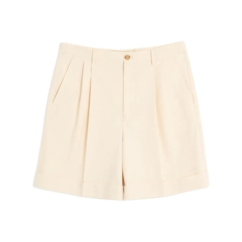 Valentino Cuffed Bermuda Shorts-0