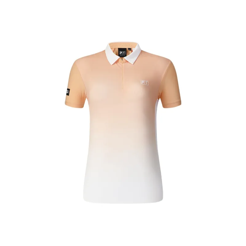 FILA Polo Shirts Women's Dark Star Yellow-0