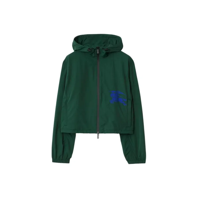 Burberry EKD embroidered Cropped Jacket-0