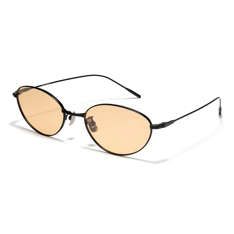 BOELEO Pure Titanium Cat Eye Sunglasses Women's-0