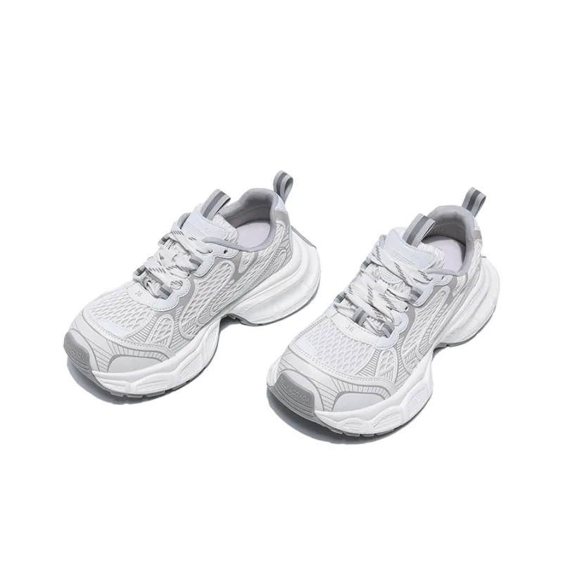 ALI THE FOX Breathable And Lightweight Low Top Chunky Sneakers Women's-2