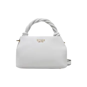 GUESS Logo Shoulder Bag, Crossbody Bag, Handbag Women's White