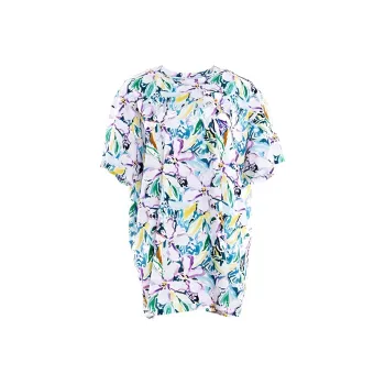 BESIONIA T-Shirt Women's Green Pattern