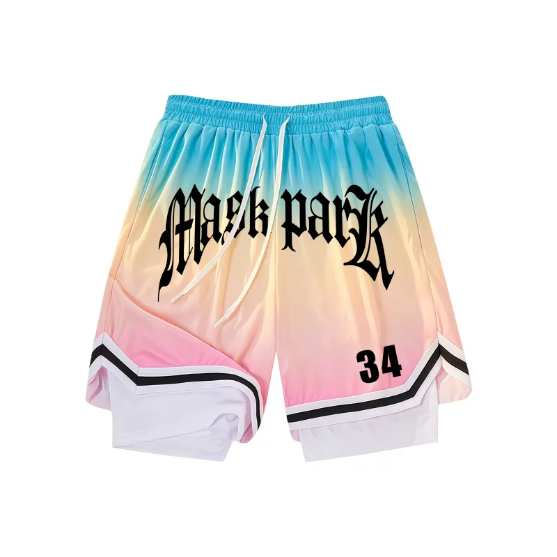 MASKPARK Casual Shorts Unisex-9