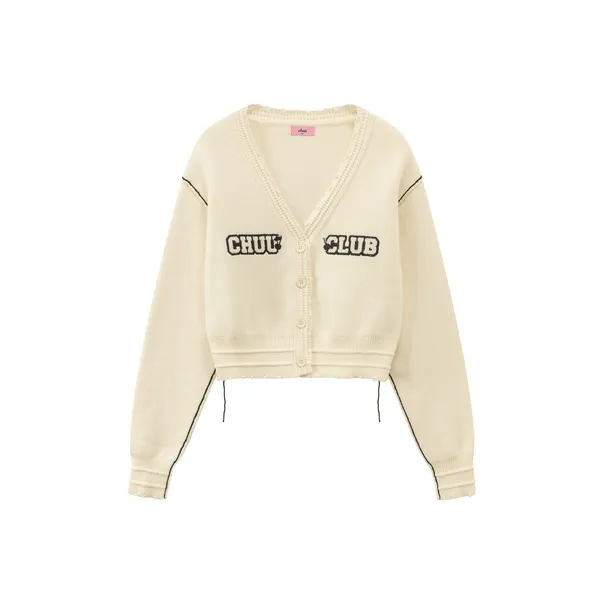 CHUU Knitwear Women's White Apricot-0