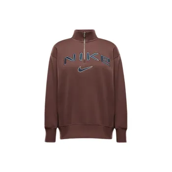 Nike Sportswear Phoenix Fleece Jacket Women's Red Brown
