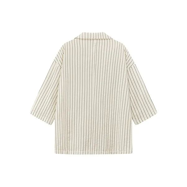 CHUU Business Suit Women's White Stripes-1