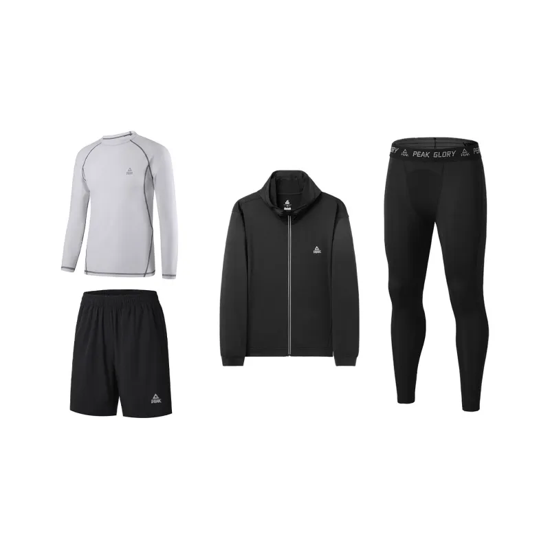 PEAK RIGHT Series Casual Sportswear Unisex Black-11
