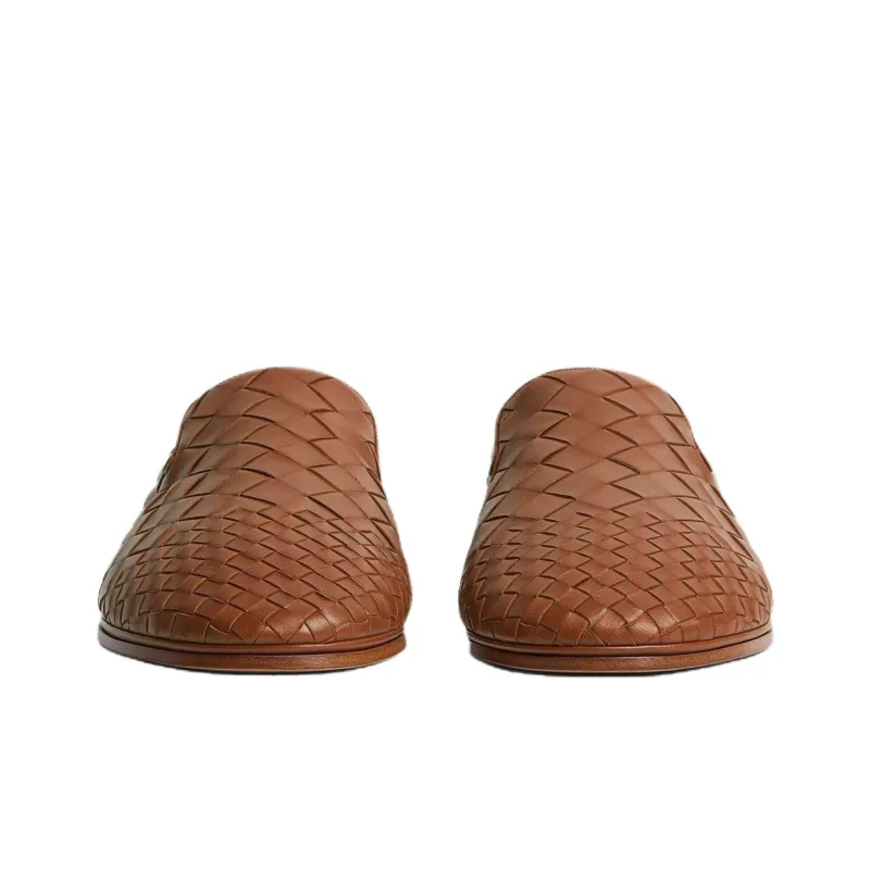 Bottega Veneta Sunday Men's Casual Shoes Men's Caramel-2