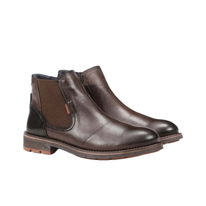 Fluchos TERRY Ankle Boots 3cm Men's Brown-2