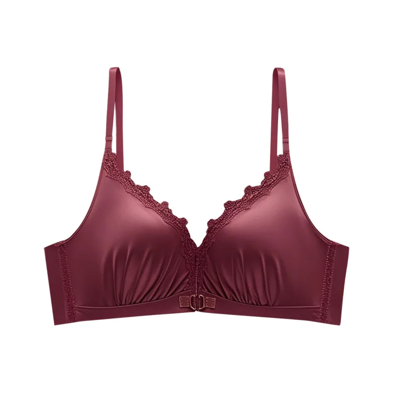 Flowers in water Women's Bras-4