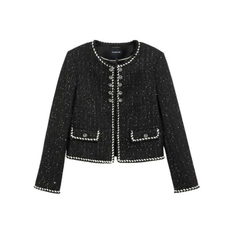 Bebe FW24 Jackets Coats Women's Black-0