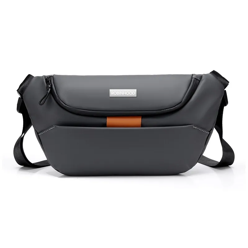 ROBINHOOD Oxford Shoulder Bag, Crossbody Bag Men's Black/Gray/Green-7
