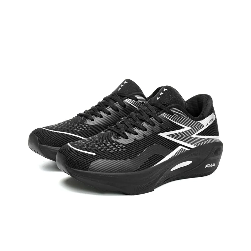 Ncmt Slip Resistant, Abrasion Resistant, Breathable Low Top Carbon Plate Running Shoes Unisex-37