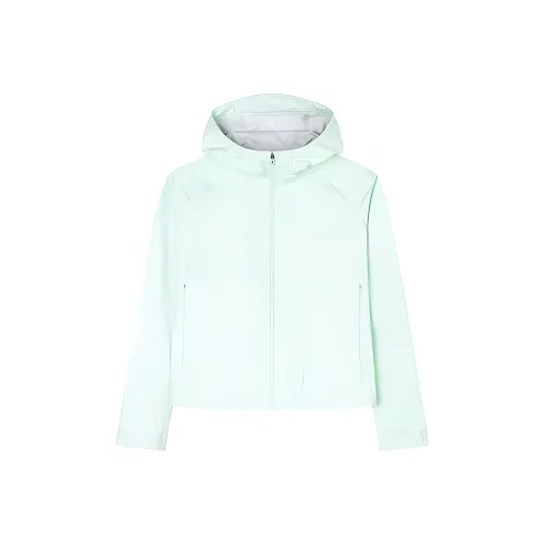 Anta Jackets Coats Women's Mongolian Green Jade