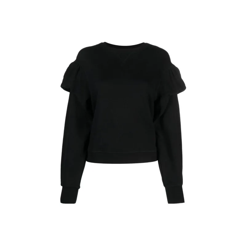 Ulla Johnson Puffed-sleeves Crewneck Sweatshirt-0