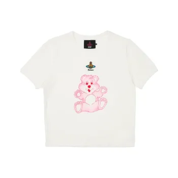 PALACE X Vivienne Westwood Baby Tee Off White