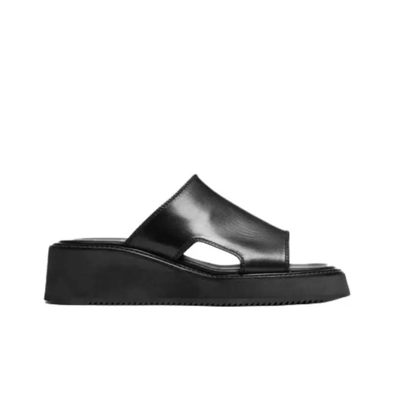JULIUS Slide Slippers Men's Black-1