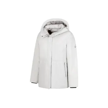 Asics Down Jackets Women's Gray