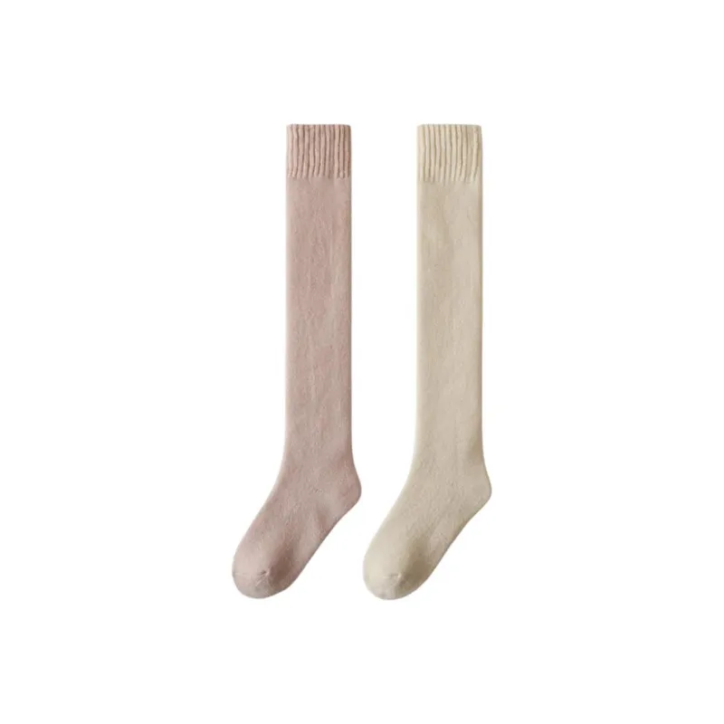 H YXIANG Mid Calf Socks Women's 2 Pack-19