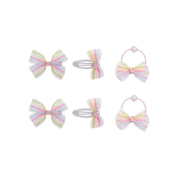ROYALSASA Silk Chiffon Hair Ties Kids'