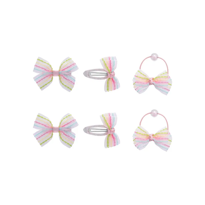ROYALSASA Silk Chiffon Hair Ties Kids'-0
