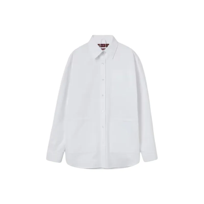 GUCCI Collared Long Sleeve Shirt-0