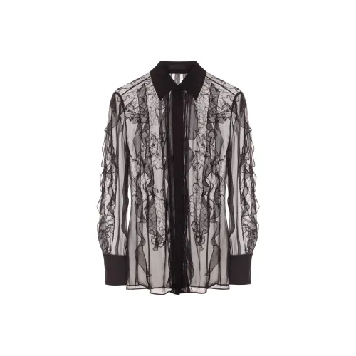 DRIES VAN NOTEN Draped Crewneck T Shirt