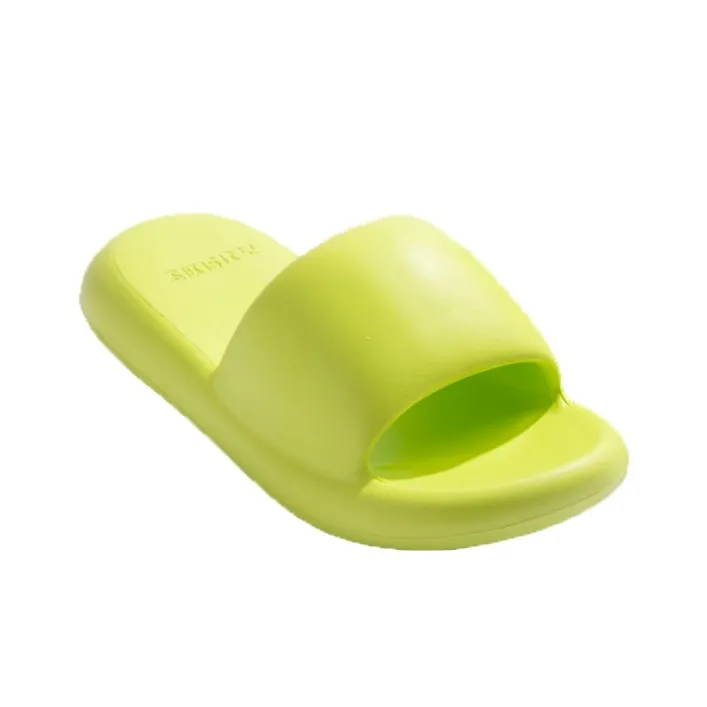 LURAD Slide Slippers Unisex Pink/Fruit Green/Dark Purple/White/Black/Khaki/Gray-3