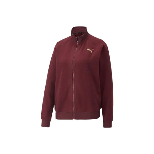 PUMA Jackets Coats Women's Burgundy
