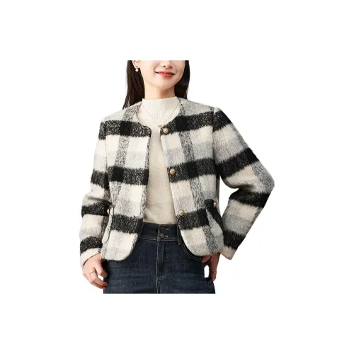 YALIDA Jackets Women's Black A0
