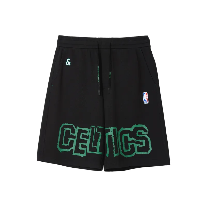 JACK JONES· JACK&JONESxNBA Casual Shorts Men's E40 Black-1