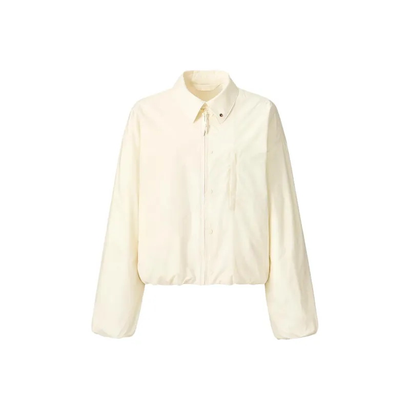 UNIQLO Jackets Coats Women's Ivory-0