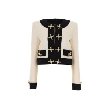 MOSCHINO Jackets Women's Ivory White