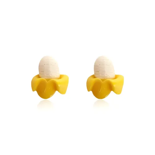 Universe Search Resin Clip On Earrings Women's