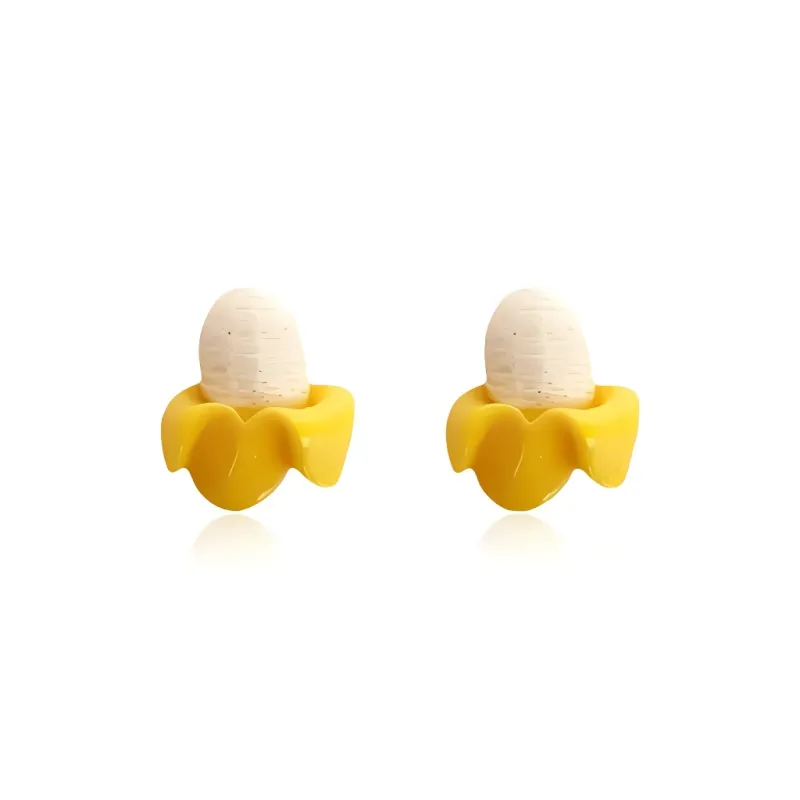 Universe Search Resin Clip On Earrings Women's-0