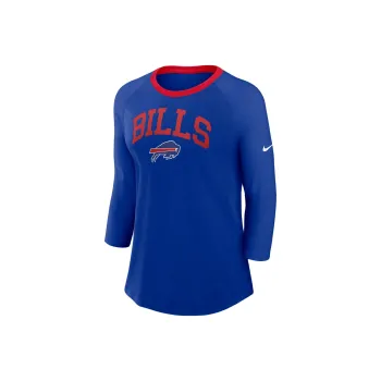 Nike Buffalo Bills Women's Nike Nfl 3/4 Sleeve T Shirt