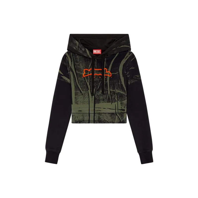 DIESEL FW23 Sweatshirt Women's Green-0