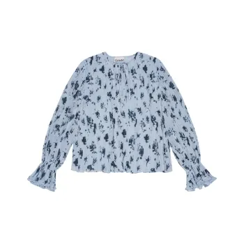 GANNI FW24 Shirt Women's Sky Blue