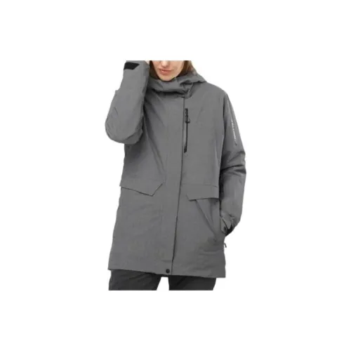 SALOMON Jackets & Coats Women's Gray