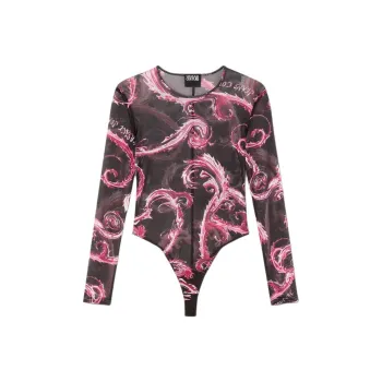 VERSACE JEANS COUTURE Baroque Mesh Top