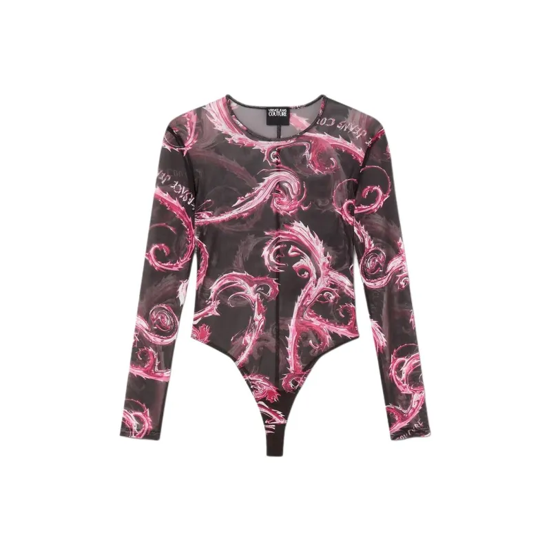 VERSACE JEANS COUTURE Baroque Mesh Top-0
