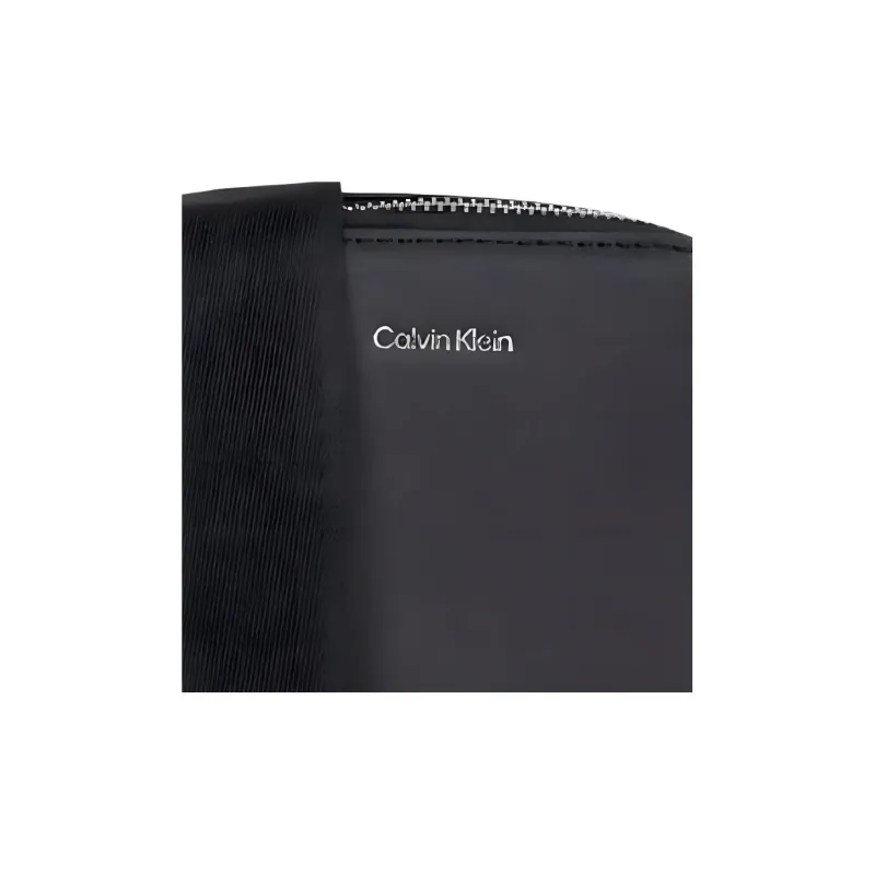 CALVIN KLEIN Recycled Polyester Shoulder Bag Men's Black-3